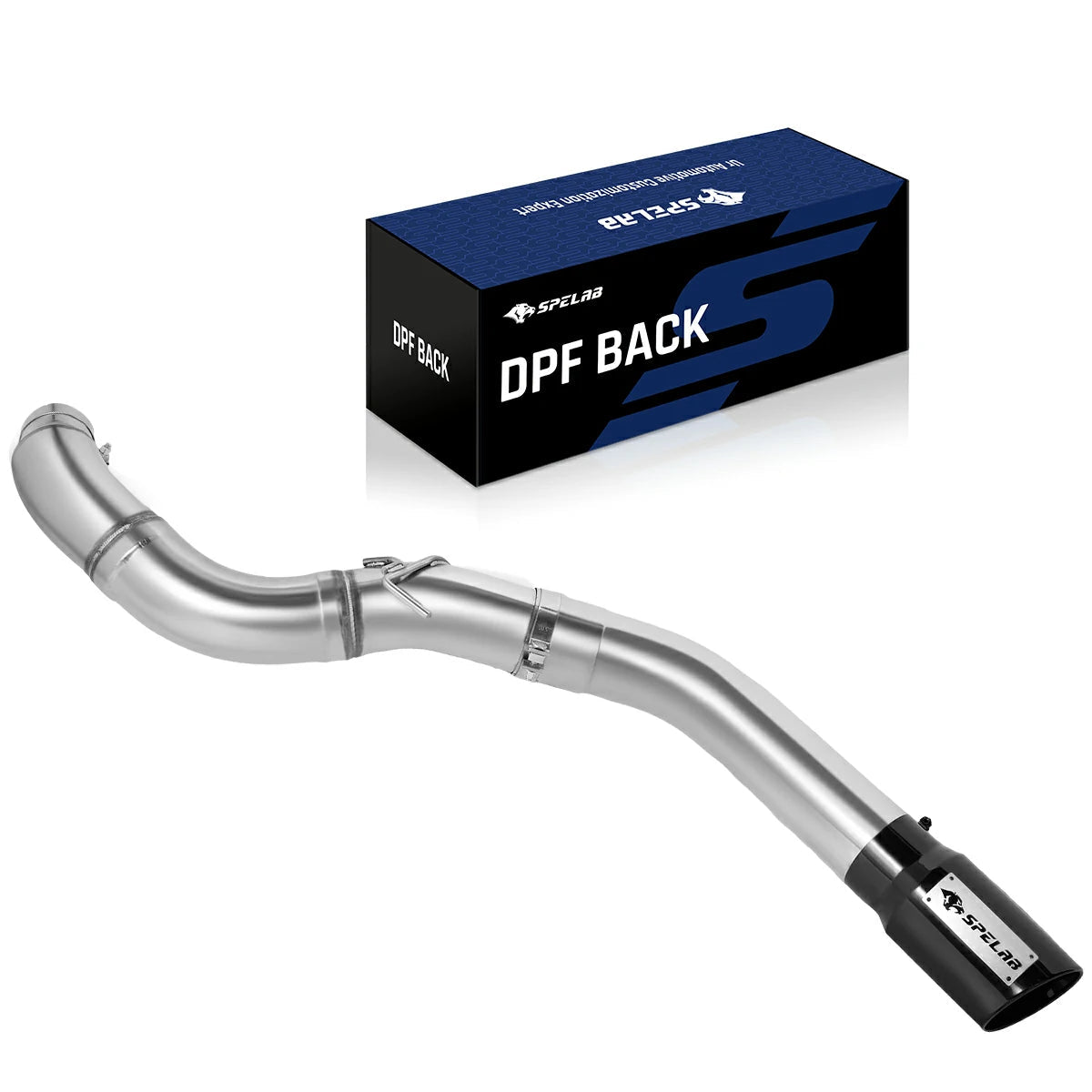 Escape trasero DPF de 4'' para motores Powerstroke de 6,7 L (2011-2016) Ford F250 F350 F450