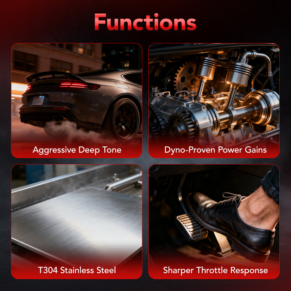 Long Tube Headers for 2006-2013 BMW N52 E90/E91/E92/E93/E82 128i/325i/328i/330i