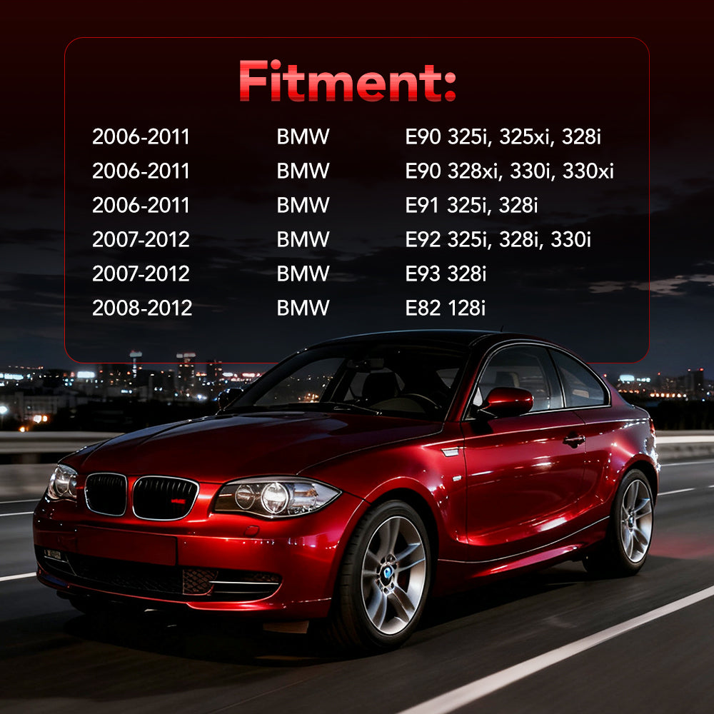 Long Tube Headers for 2006-2013 BMW N52 E90/E91/E92/E93/E82 128i/325i/328i/330i