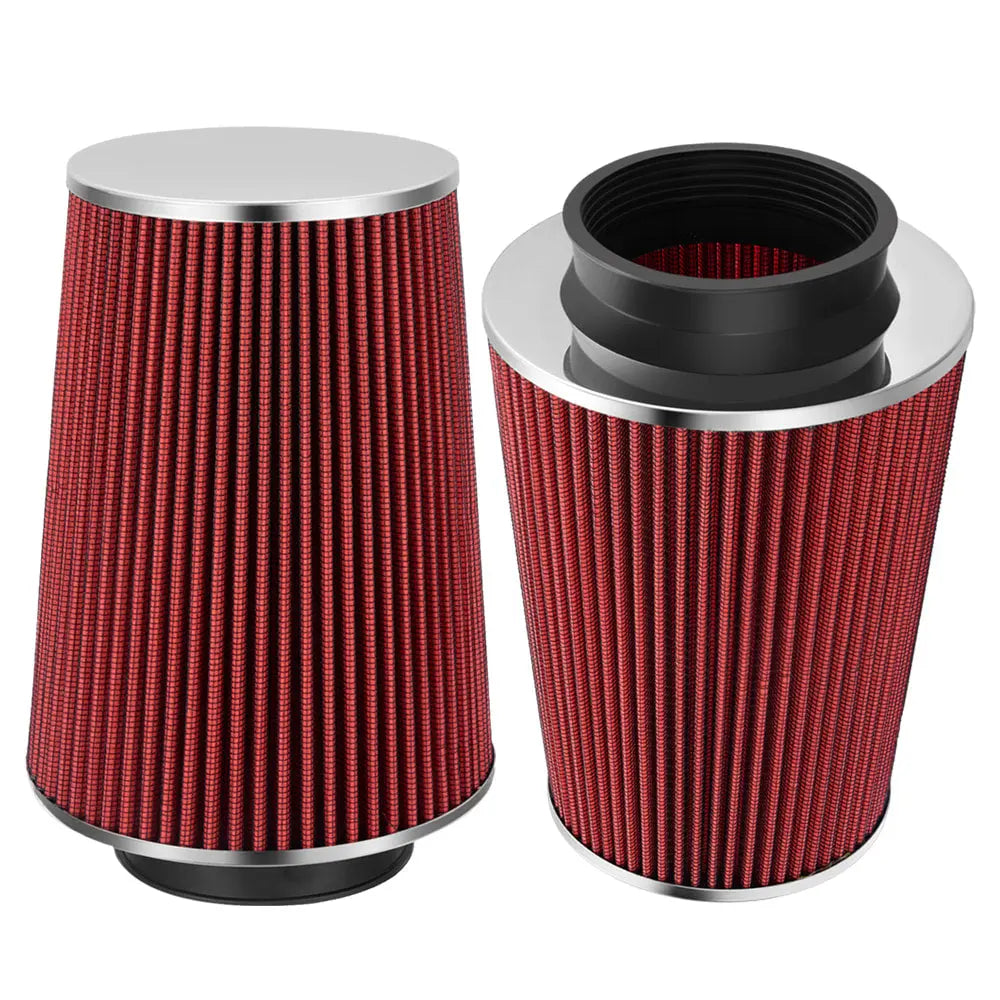 99-04 Jeep Grand Cherokee WJ V8 Aluminum Cold Air Intake W/Heat Shield+Filter Flashark