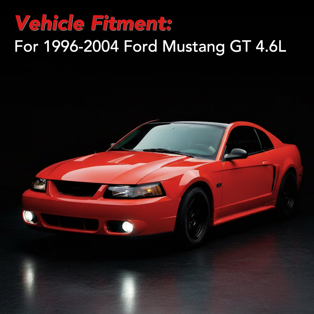 1999-2004 Ford Mustang GT 4.6L Catback Exhaust w/ Black Tips（New Arrival）