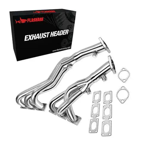 1994-2002 BMW M52 Engine | E36 E46 320i/323i/328i | E36/7 Z3 | E39 520i/523i/528i | E38 728i Exhaust Header Flashark