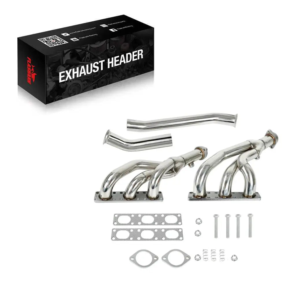 BMW M52/M52TU Long & Short Tube Headers (1994-2002)  | Fits E36 E46 Z3 E39 E38 Flashark