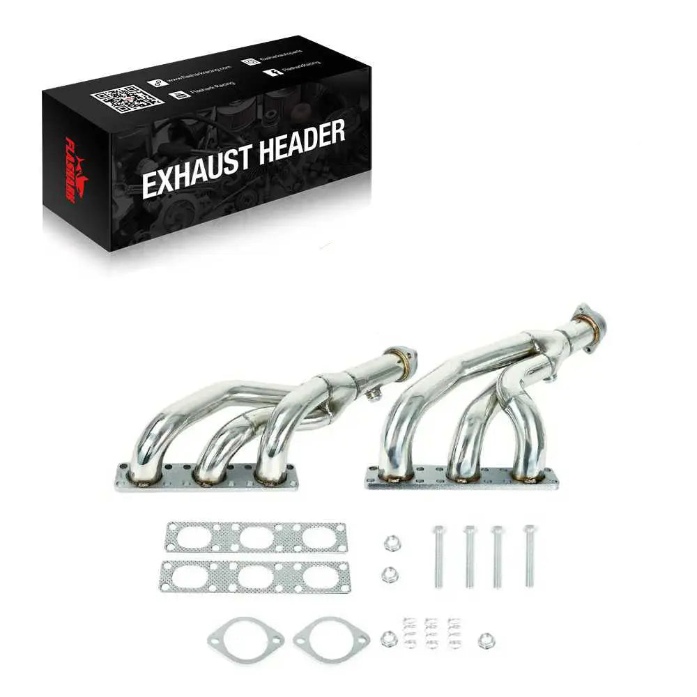 BMW M52/M52TU Long & Short Tube Headers (1994-2002)  | Fits E36 E46 Z3 E39 E38 Flashark