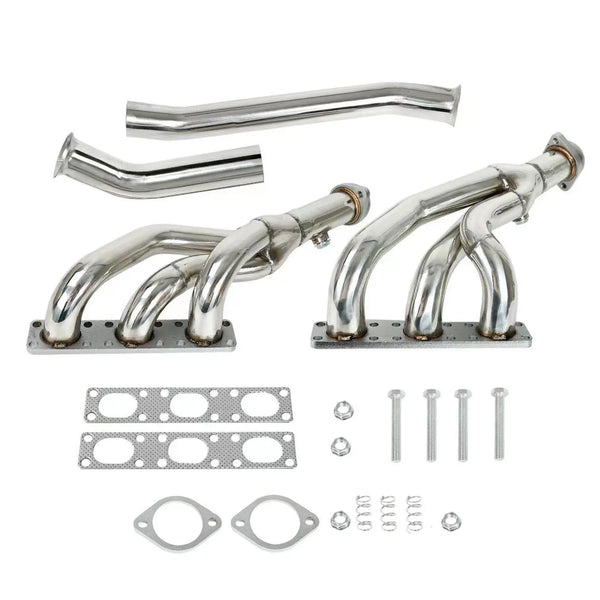 Colectores de escape de tubo largo para motor BMW M52 1994-2002 | E36 E46 320i/323i/328i | E36/7 Z3 | E39 520i/523i/528i | E38 728i