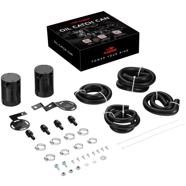 Baffled Oil Catch Can for 2015-2016 Subaru WRX Flashark