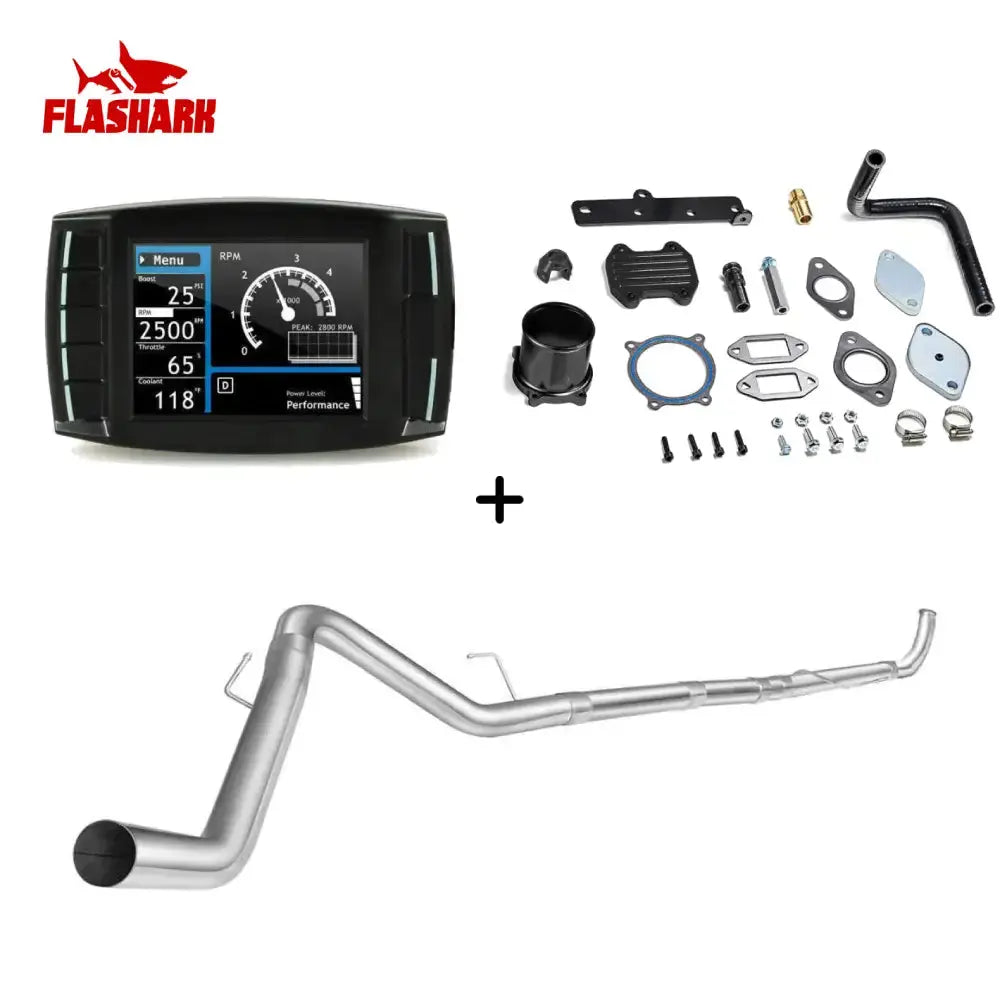 EGR/DPF/CCV Delete 2013-2018 6.7L Cummins All-in-One Kit | Flashark Flashark