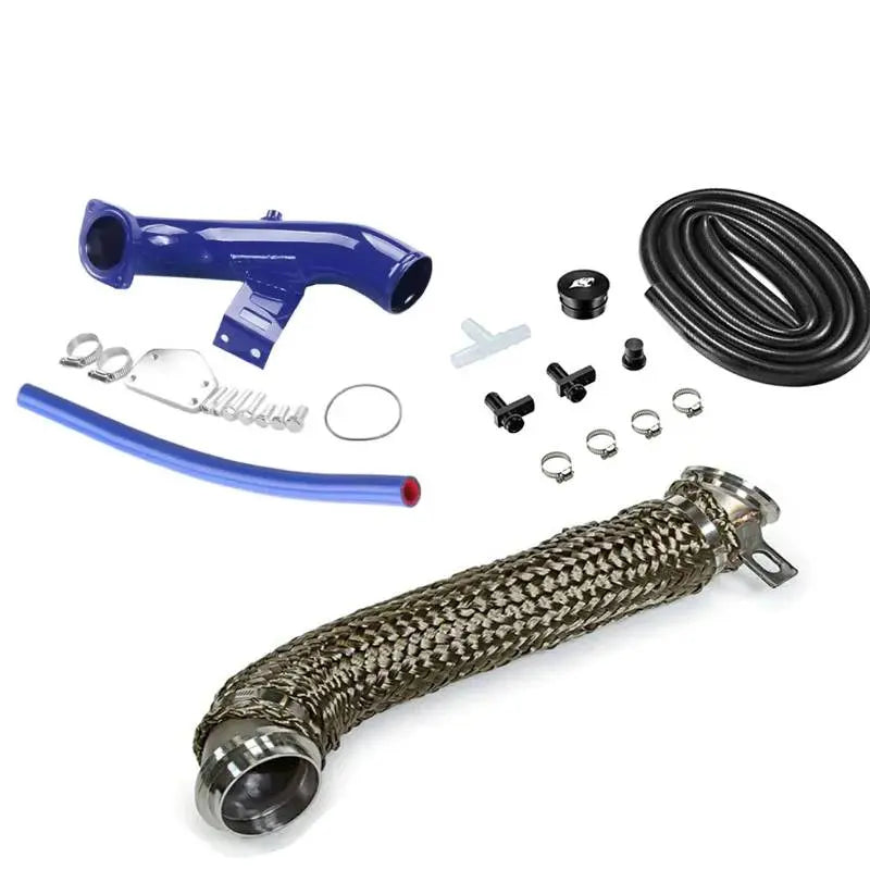 EGR/DPF/CCV PCV Reroute for 2004-2005 LLY 6.6L Duramax All-in-One Kit Flashark