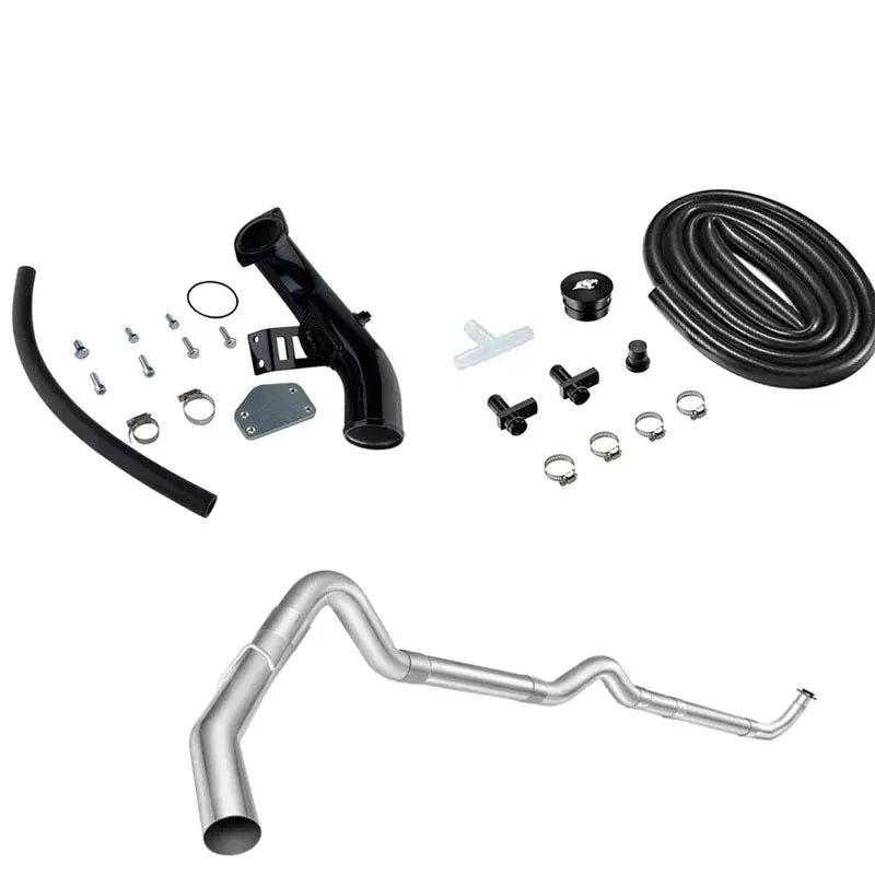 EGR/DPF/CCV PCV Reroute for 2004-2005 LLY 6.6L Duramax All-in-One Kit Flashark