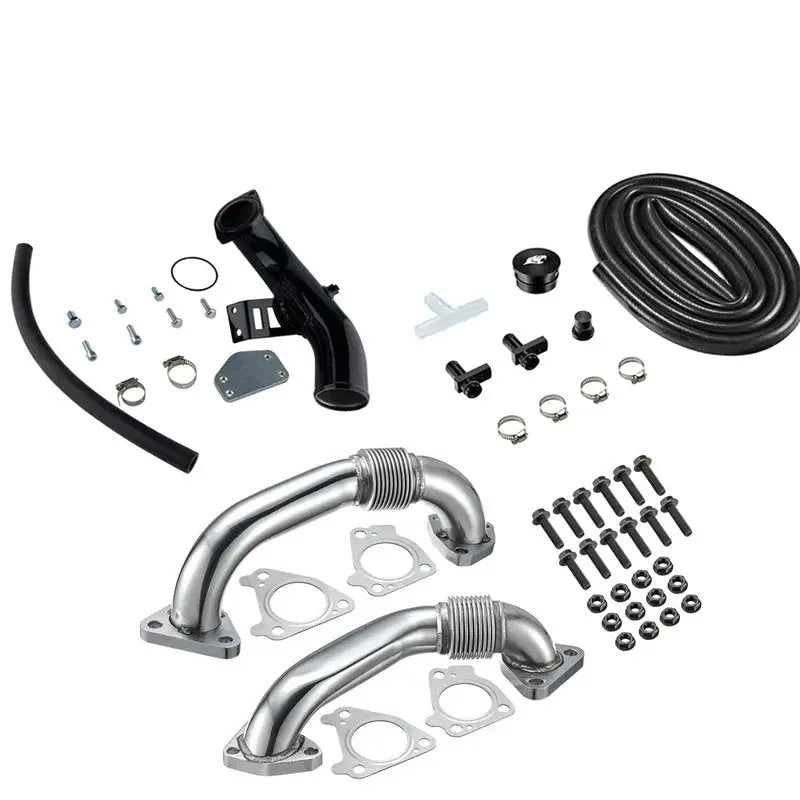 EGR/DPF/CCV PCV Reroute for 2004-2005 LLY 6.6L Duramax All-in-One Kit Flashark