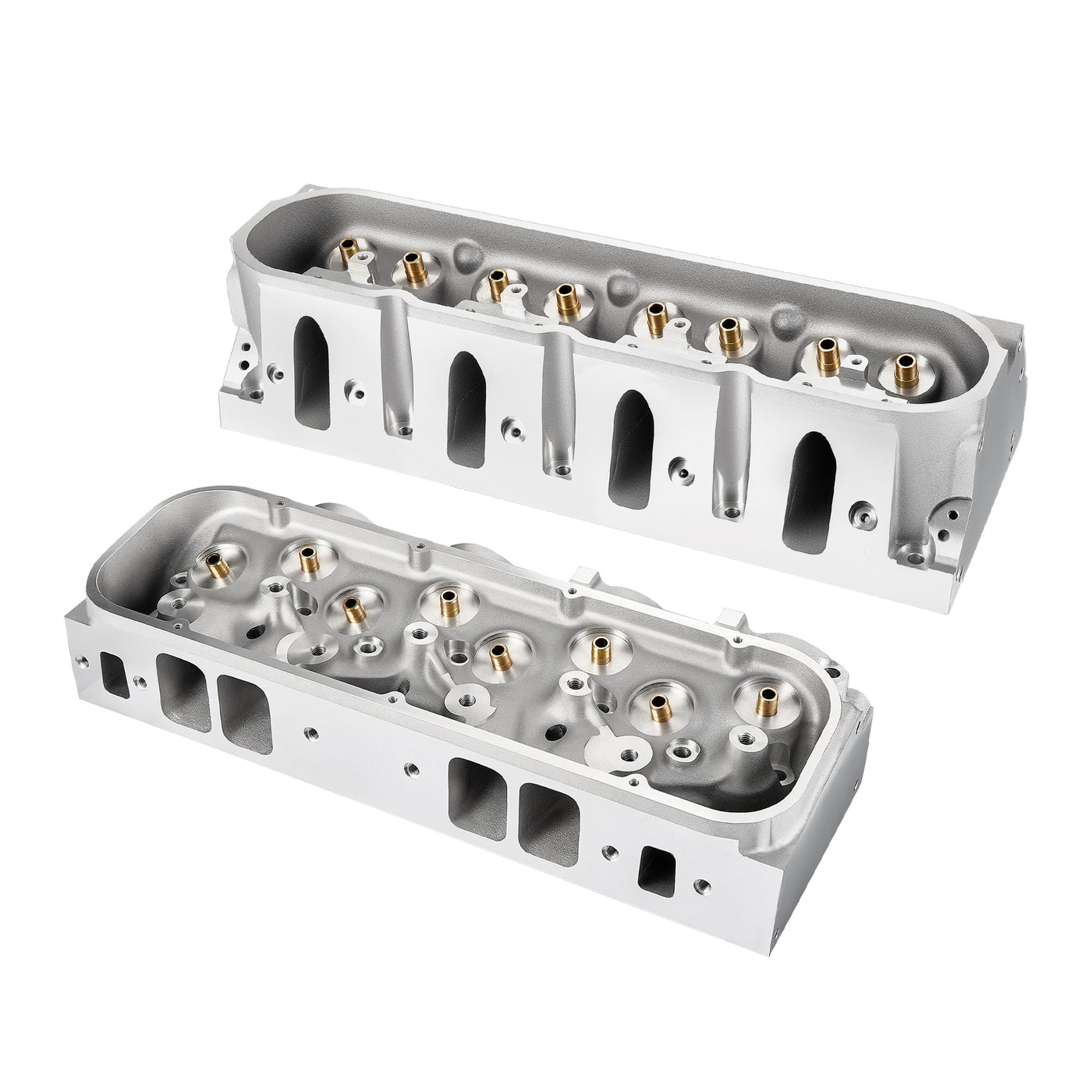 Culata de aluminio fundido para motores LS1 (tapón angular) – Compatible con Chevrolet LS1 de 1997 a 2003