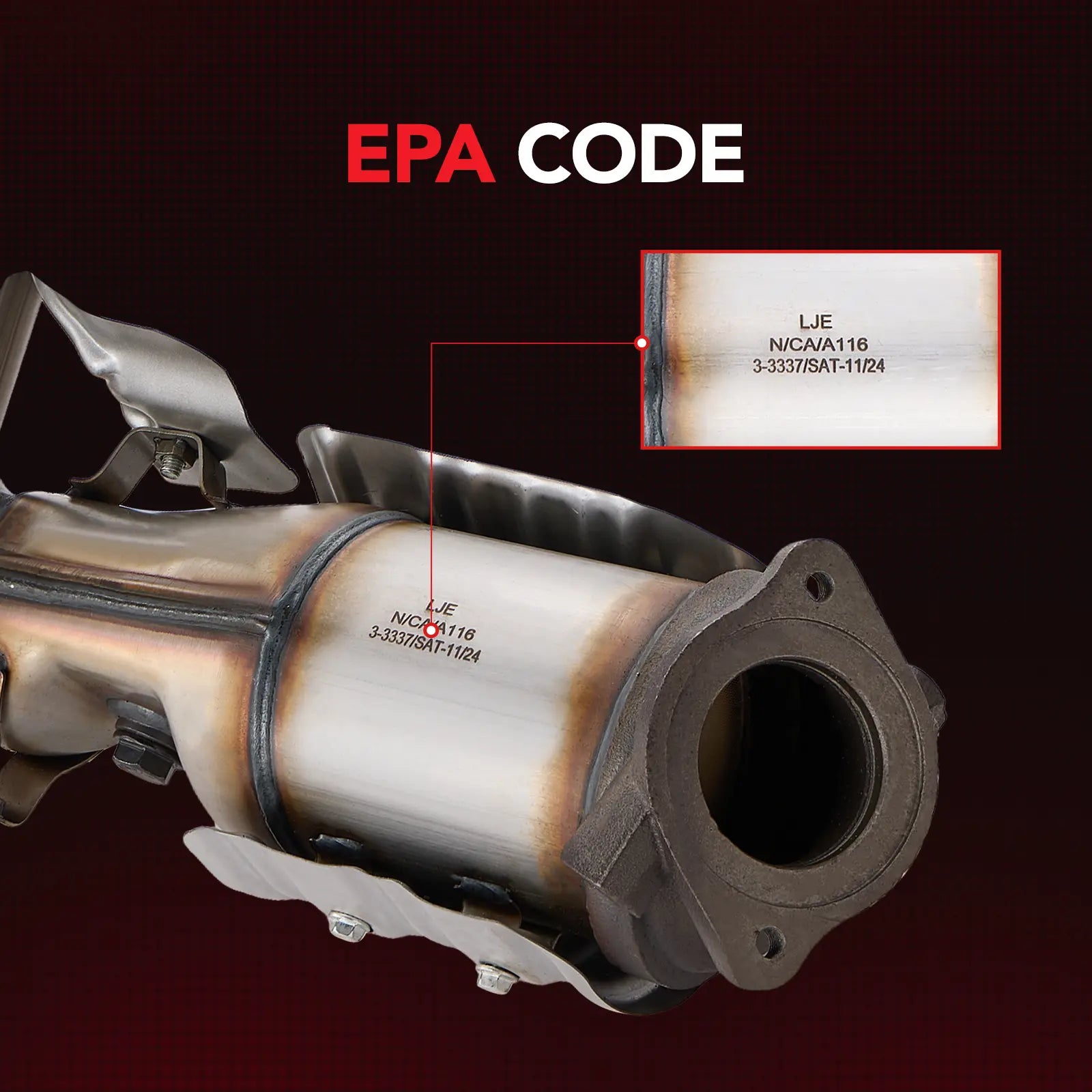 Catalytic Converter for 2010-2011 Toyota Camry 2.5L L4 Flashark