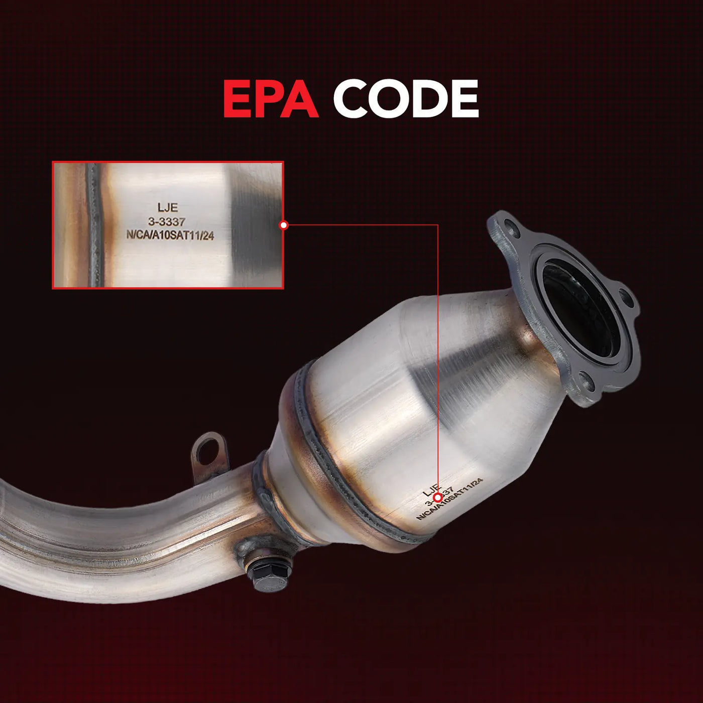 Catalytic Converter for Chevy Equinox, GMC Terrain 2010-2015 Flashark