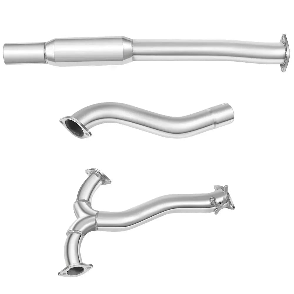 Catback Exhaust System 4" Quad Muffler Tip w Polished Tip for 2015-2024 Subaru WRX / STI Flashark