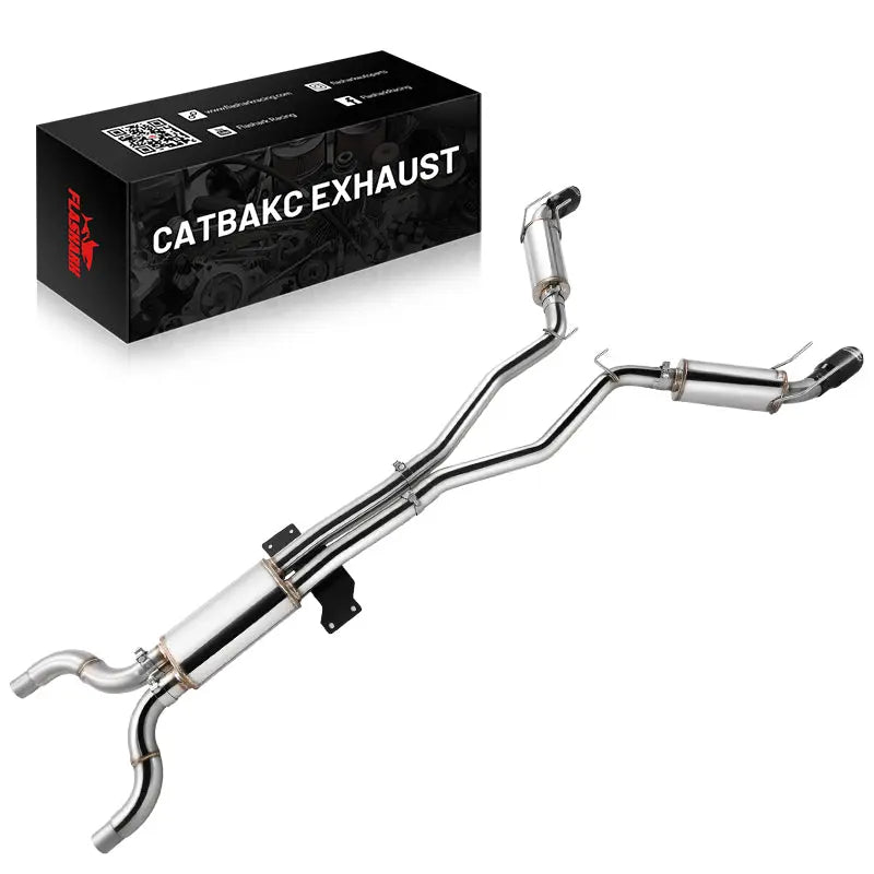 Catback Exhaust System For 2010-2015 Chevy Camaro 6.2L V8 Automatic (L99) 3