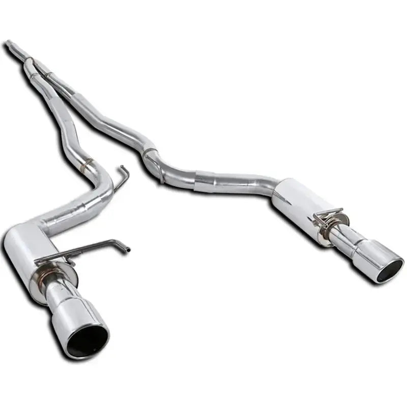 Aluminum Coolant Reservoir/Catback Exhaust for 2015-2023 Ford Mustang 2.3L EcoBoost Flashark