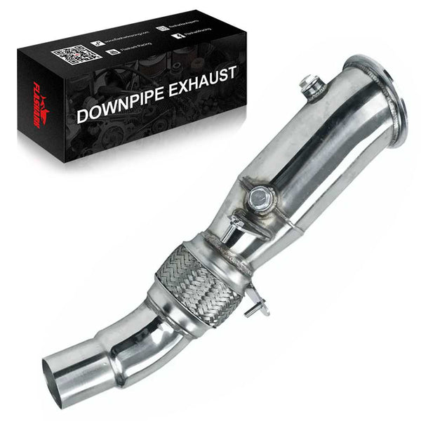 Catless Downpipe Exhaust for 2012-2014 BMW N20 328i 330i F30 L4 2.0L Flashark