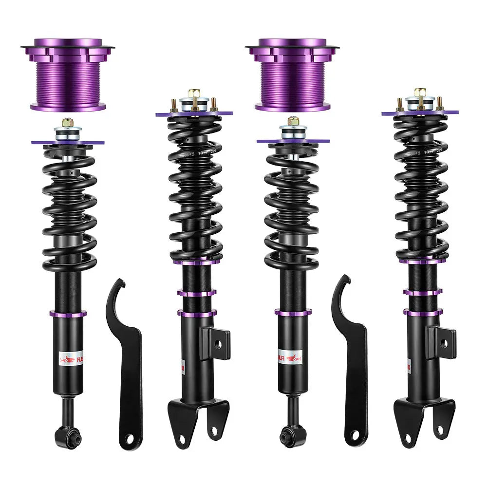 2011-2022 Dodge Charger / Challenger RWD Coilover Shock Absorbers Struts 4PCS Flashark