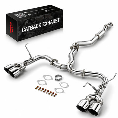 Catback Exhaust System for 2015-2022 Subaru WRX & STI | 4