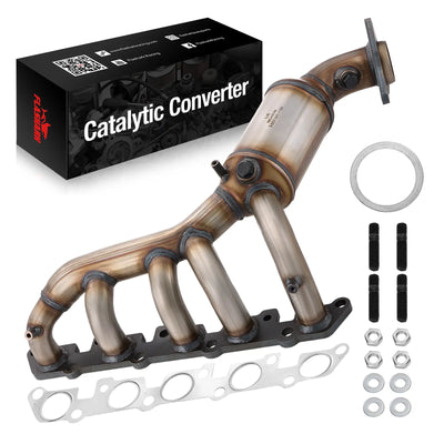 Exhaust Manifold Catalytic Converter For 2004-2012 Chevy Colorado, GMC Canyon, Hummer H3, Isuzu i-350/i-370 L5 3.5L 3.7L
