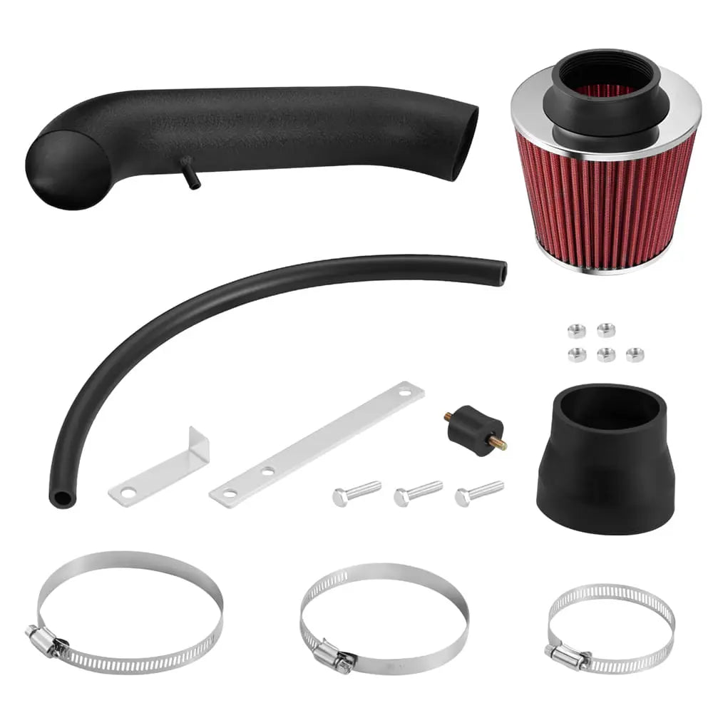 Clod Air Intake Kit for 1994-2001 Acura Integra GS-R with 1.8L L4 Engine Red Flashark