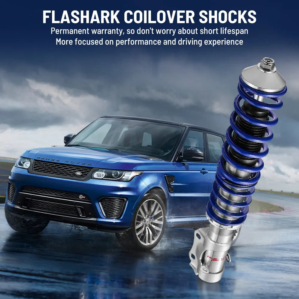 Coilover Shock Absorbers Struts 4PCS for 1985-1992 VW Golf MK2| 1991-2000 Golf Mk3 | 1988-1995 VW Corrado Flashark