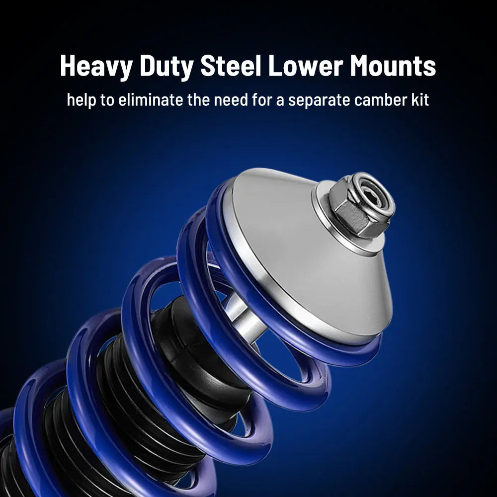 Coilover Shock Absorbers Struts 4PCS for 1985-1992 VW Golf MK2| 1991-2000 Golf Mk3 | 1988-1995 VW Corrado Flashark