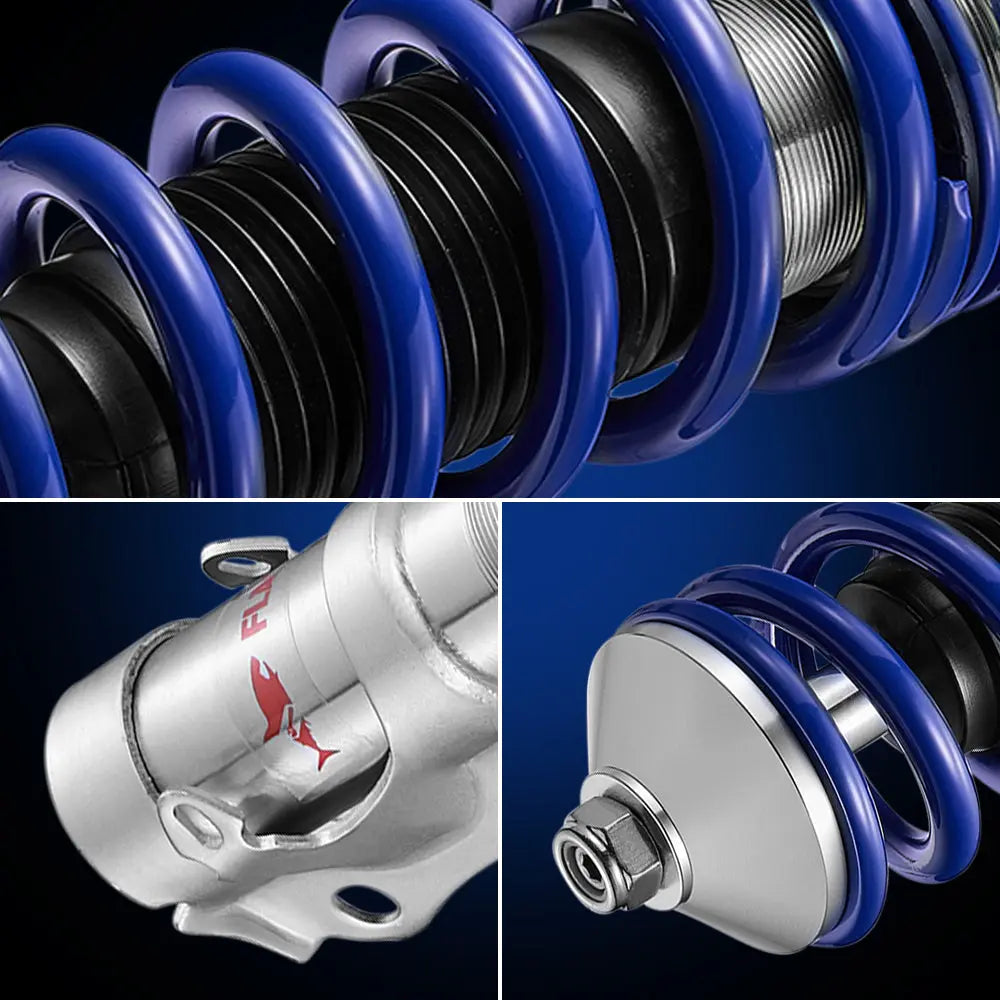 Coilover Shock Absorbers Struts 4PCS for 1985-1992 VW Golf MK2| 1991-2000 Golf Mk3 | 1988-1995 VW Corrado Flashark