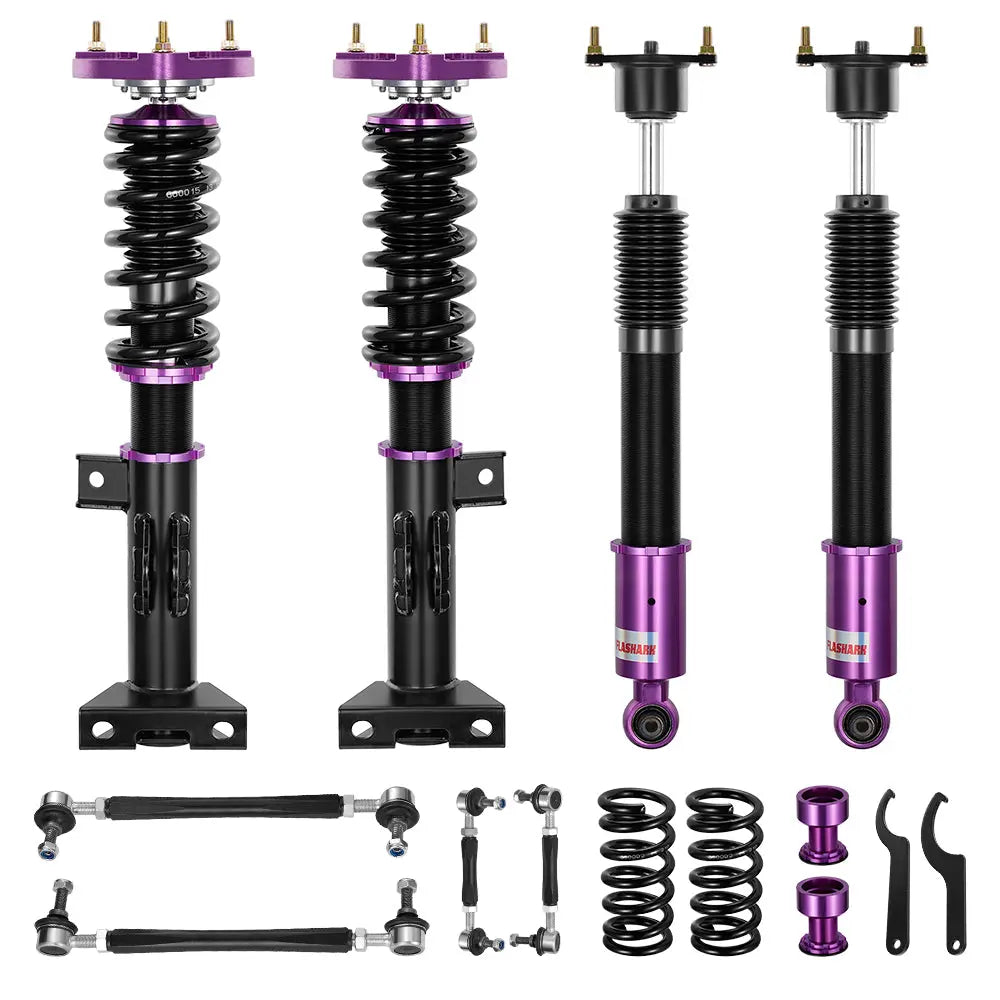 Coilovers Suspension Kit for 2008-2014 Mercedes-Benz C-Class W204 C300 C250 Flashark