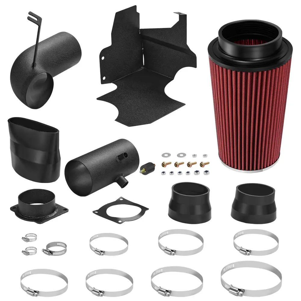 Performance Aluminum Coolant Reservoir Tank For Ford F-250 F-350 F-450 Super Duty 7.3L 6.8L – Red