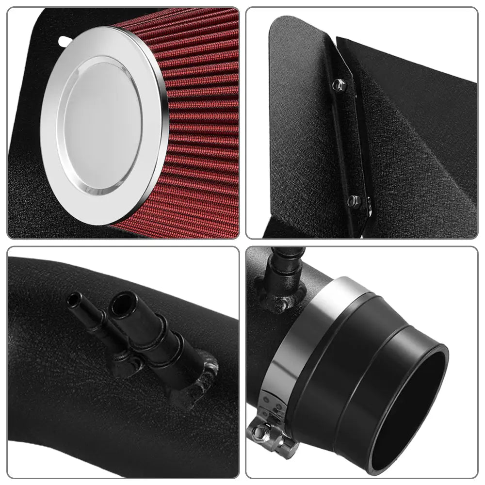 Cold Air Intake For 2015-2017 Ford Mustang V6 3.7L GAS DOHC Naturally Aspirated Flashark