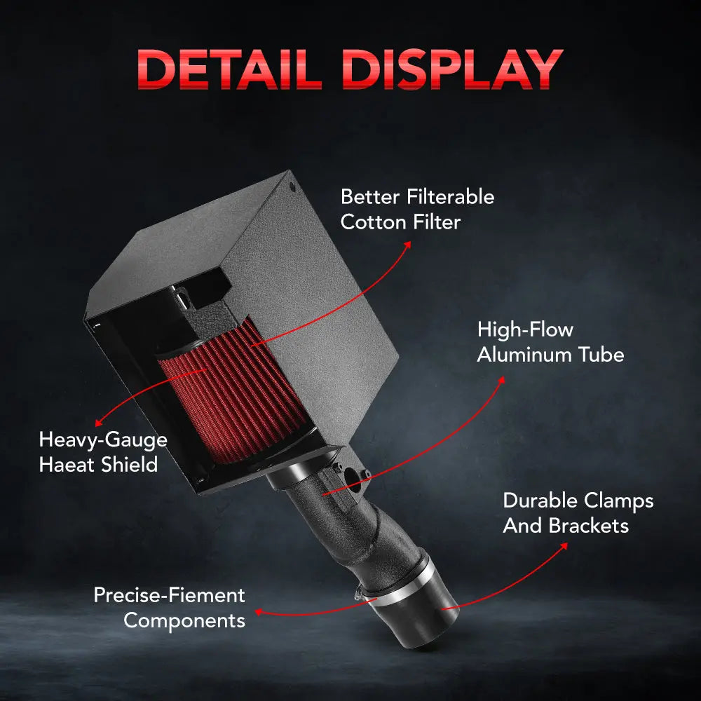 Cold Air Intake For 2016-2021 Honda Civic 1.5L I4 GAS DOHC Turbocharged Flashark