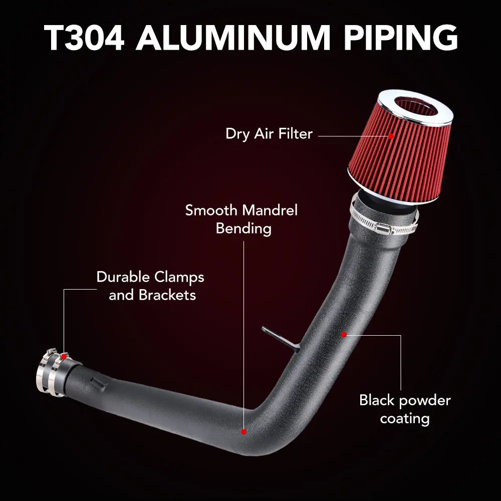 Cold Air Intake Kit for 1992-1997 Honda Civic Del Sol Flashark