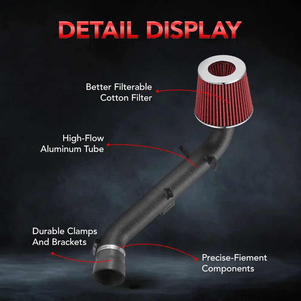 Cold Air Intake Kit for 2012-2015 Honda Civic DX/EX/LX/Touring/SE Sedan & Coupe 1.8L SOHC Naturally Aspirated Flashark