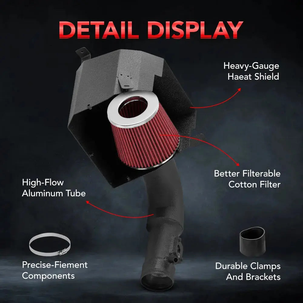 Cold Air Intake + Oil Catch Can Kit for 2013–2021 Subaru BRZ 2.0L H4 Flashark