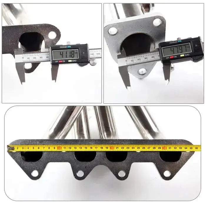 Exhaust Header/Cold Air intake kit for 1998-2002 Honda Accord 2.3L Flashark