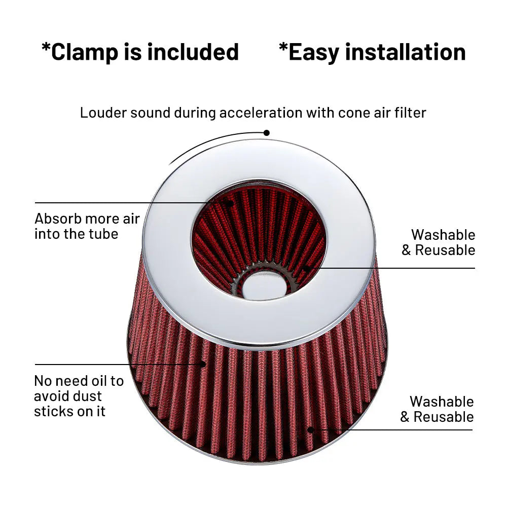 Cold Air intake kit for 1999-2002 Honda Accord 2.3L L4 Flashark