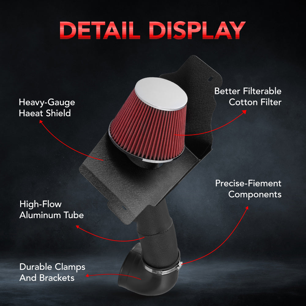 Cold Air Intake for 2005-2009 Ford Mustang GT 4.6L V8