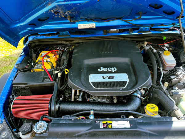 Kit de admisión de aire frío para JEEP JK 3.6L 2012-2018