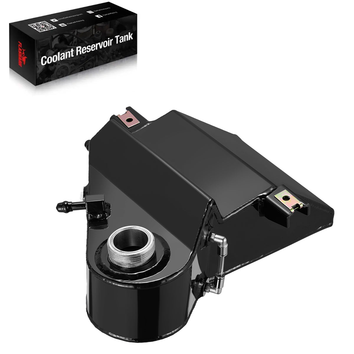 Depósito de refrigerante de aluminio para Ford Powerstroke 6.0L 2003-2007 (sin tapa)