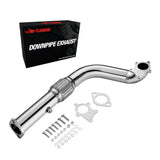 Flashark 3-Inch T3/T4 Turbo Downpipe for 1988–2000 Honda Civic, 1988–1991 CRX, 1993–1997 del Sol & 1988–2001 Acura Integra