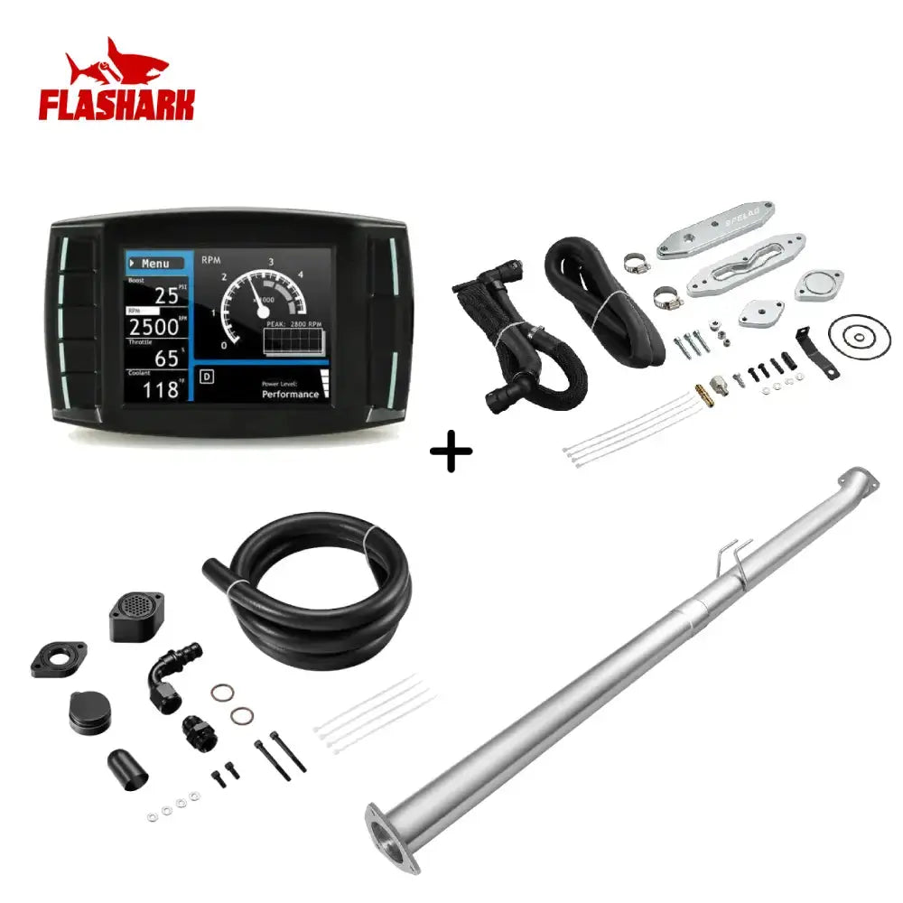 EGR/DPF/CCV/DEF Delete Kit For 2011-2014 6.7L Ford Powerstroke Diesel All-in-One Kit 的副本 Flashark