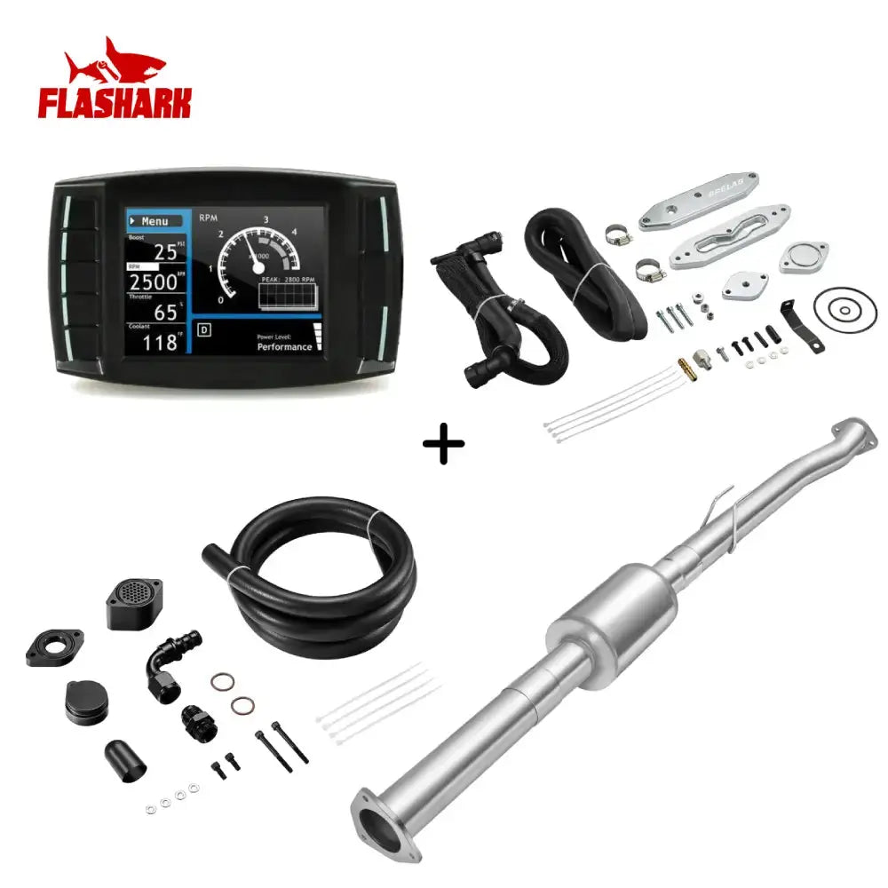 EGR/DPF/CCV/DEF Delete Kit For 2011-2014 6.7L Ford Powerstroke Diesel All-in-One Kit 的副本 Flashark