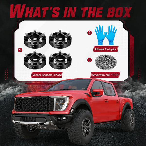 2012-2018 Ram 1500 Pick Up Trucks(DS/DJ) 5x5.5 Wheel Spacers 4PCS Flashark