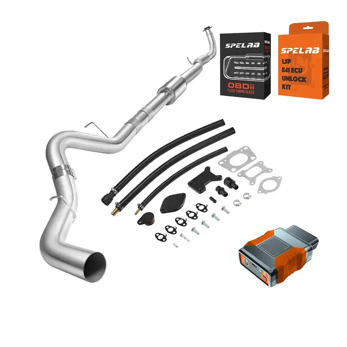 DPF/EGR/DEF Delete 2017-2023 L5P 6.6L Duramax All-in-One Kit Flashark