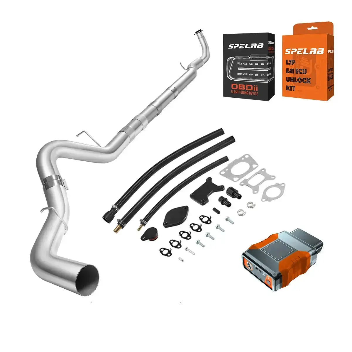 DPF/EGR/DEF Delete 2017-2023 L5P 6.6L Duramax All-in-One Kit Flashark