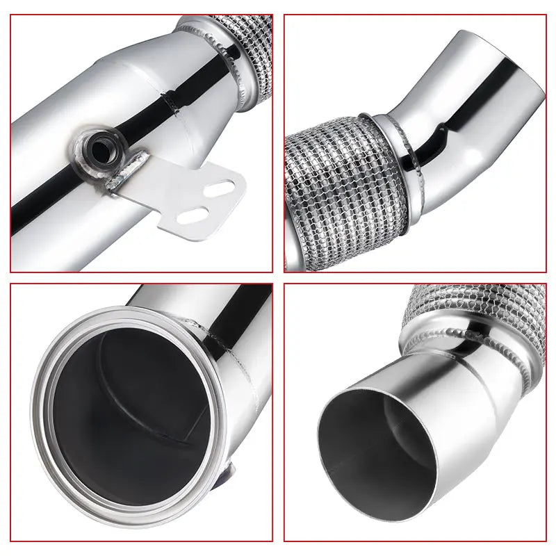 Flashark Catless Downpipe Exhaust Upgrade for 2020-2024 Toyota Supra A90 (B58 Engine)