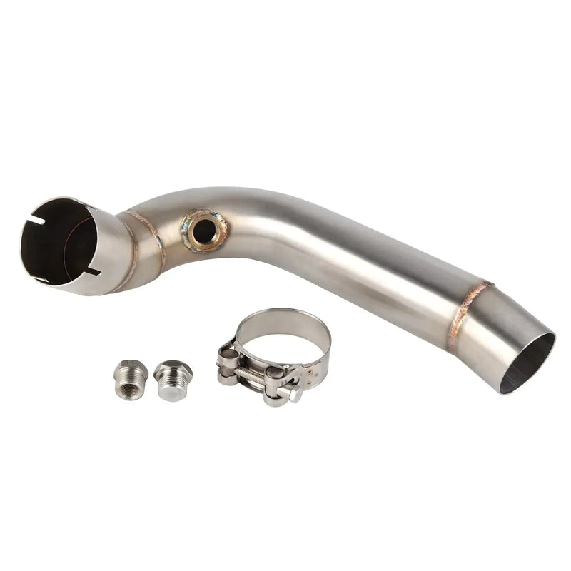 Downpipe Exhaust Mid Pipe for 2007-2020 Honda Motorcycle CBR600RR Eliminator Race Flashark