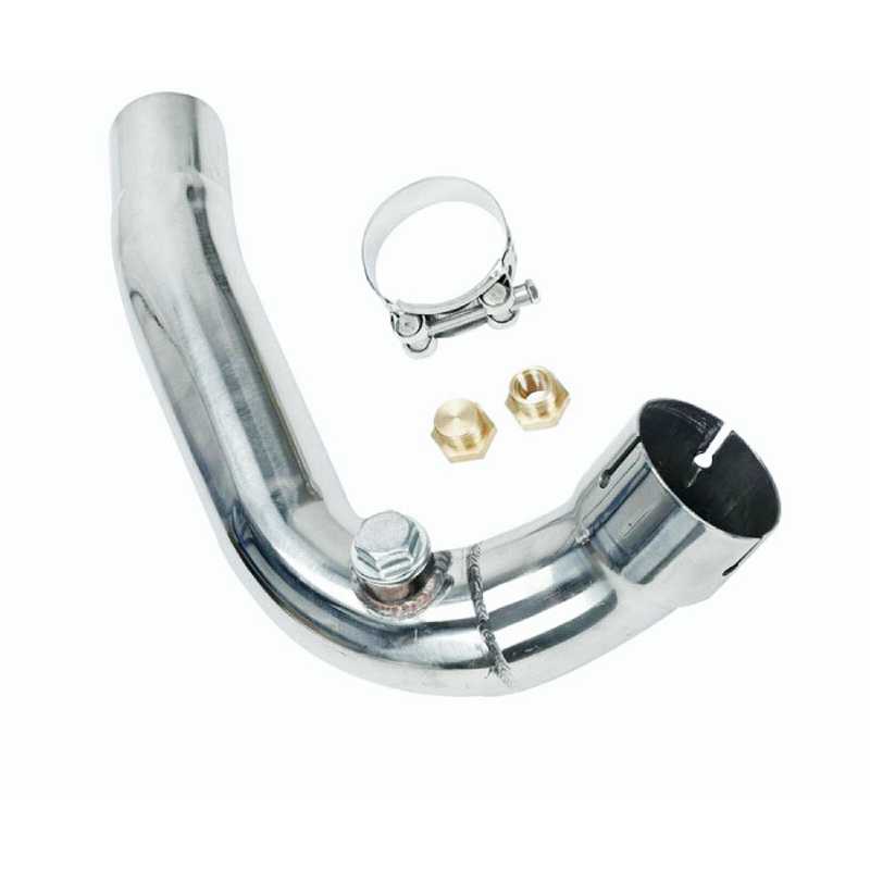 Downpipe Exhaust Mid Pipe for 2007-2020 Honda Motorcycle CBR600RR Eliminator Race Flashark