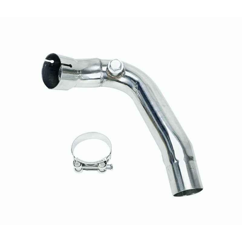 Downpipe Exhaust Mid Pipe for 2007-2020 Honda Motorcycle CBR600RR Eliminator Race Flashark